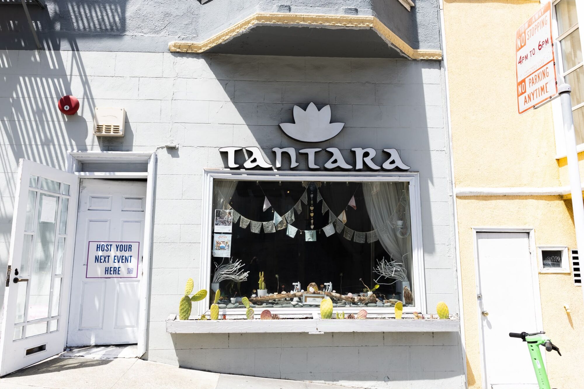 The Tantara storefront on Pacific Avenue